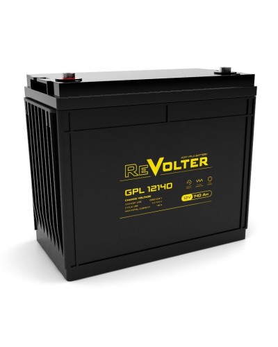 Revolter GPL 12140. Аккумулятор автомобильный герметичный свинцово-кислотный. Revolter в Йошкар-Оле
