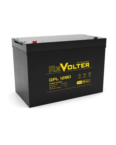Revolter GPL 1290. Аккумулятор автомобильный герметичный свинцово-кислотный. Revolter в Йошкар-Оле