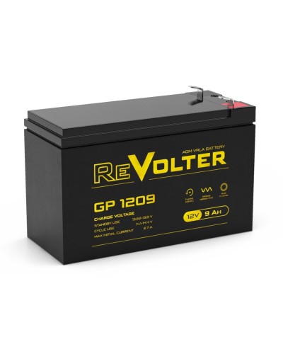 Revolter GP 1209. Аккумулятор автомобильный герметичный свинцово-кислотный. Revolter в Йошкар-Оле