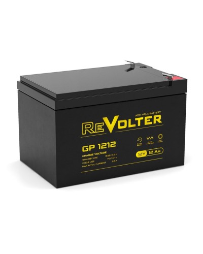 Revolter GP 1212. Аккумулятор автомобильный герметичный свинцово-кислотный. Revolter в Йошкар-Оле