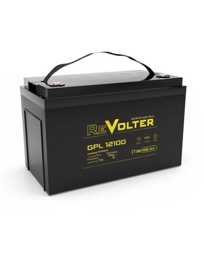 Revolter GPL 12100. Аккумулятор автомобильный герметичный свинцово-кислотный. Revolter в Йошкар-Оле