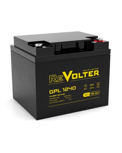 Revolter GPL 1240. Аккумулятор автомобильный герметичный свинцово-кислотный. Revolter в Йошкар-Оле