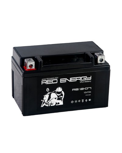 Red Energy RS 1207. Аккумулятор герметичный свинцово-кислотный стартерный. Red Energy в Йошкар-Оле