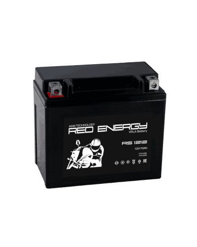 Red Energy RS 1212. Аккумулятор герметичный свинцово-кислотный стартерный. Red Energy в Йошкар-Оле