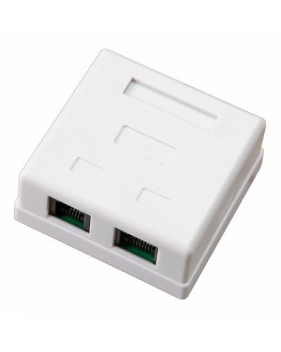Розетка компьютерная внешняя, 2-порта RJ-45 (8P8C), UTP CAT 6 REXANT (03-0136): Розетка RJ-45 в Йошкар-Оле