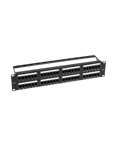 Панель коммутационная с кабельными органайзерами 19", 2U, 48 портов, UTP, RJ-45, CAT 5e REXANT PRO (02-0032): Патч-панель 19" в Йошкар-Оле