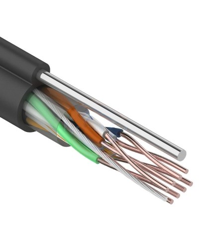 U/UTP 4PR 24AWG CAT5e 305м OUTDOOR+ТРОС*1 REXANT (01-0046). Кабель «витая пара» (LAN) для структурированных систем связи. Rexant в Йошкар-Оле