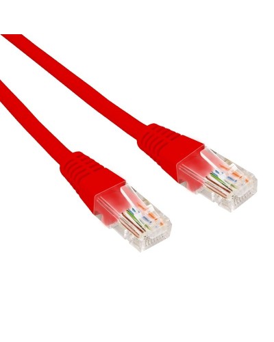 Патч-корд U/UTP CAT 6, RJ45-RJ45, 26AWG, LSZH, красный, 5м REXANT (02-0293-5). Патч-корд UTP. Rexant в Йошкар-Оле