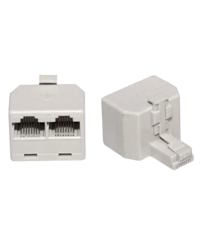 Двойник компьютерный UTP RJ-45(8P8C) (штекер - 2 гнезда) REXANT (03-0102): Кабельный соединитель в Йошкар-Оле