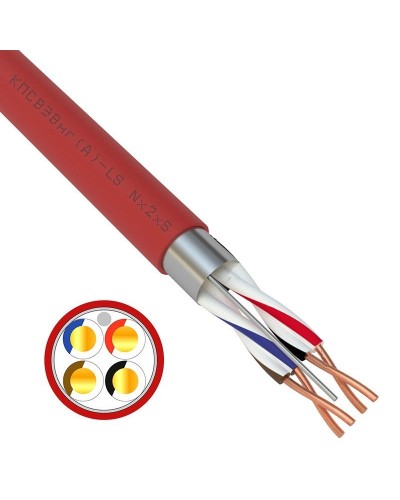 КПСВЭВнг(А)-LS 2х2х0,75 (01-4866-1)(REXANT). Кабель для систем пожарной и охранной сигнализации. Rexant в Йошкар-Оле