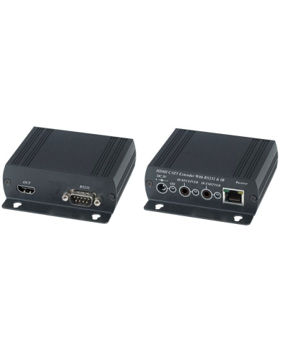 HE02. Комплект для передачи HDMI-сигнала и RS232. SC&T в Йошкар-Оле