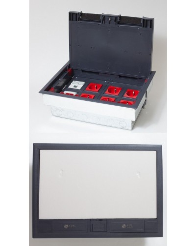 Люк на 8 постов (45х45), металл/пластик, с металлической коробкой, IP40 (300009). Люк. SPL в Йошкар-Оле