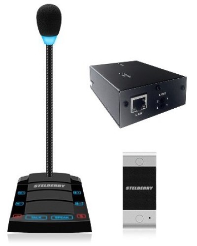 SX-510/1. Устройство переговорное клиент-кассир, дуплексное, с записью переговоров. STELBERRY в Йошкар-Оле