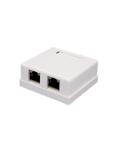 Розетка настенная RJ-45, 8P8C, Cat.6, 2 порта FTP (10-0353): Компьютерная розетка в Йошкар-Оле