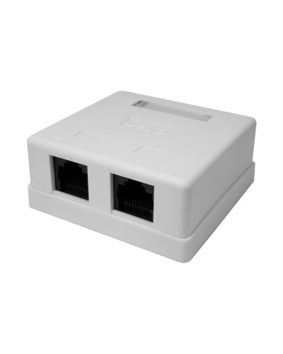 Розетка настенная RJ-45, 8P8C, Cat.6, 2 порта UTP (10-0310): Компьютерная розетка в Йошкар-Оле