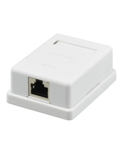 Розетка настенная RJ-45, 8P8C, Cat.5e, 1 порт FTP (10-0354). Компьютерная розетка. SUPRLAN в Йошкар-Оле