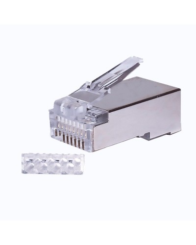 Коннекторы 8P8C FTP Cat.6 3U (RJ-45) (100шт) (10-0202). Разъем RJ-45. SUPRLAN в Йошкар-Оле