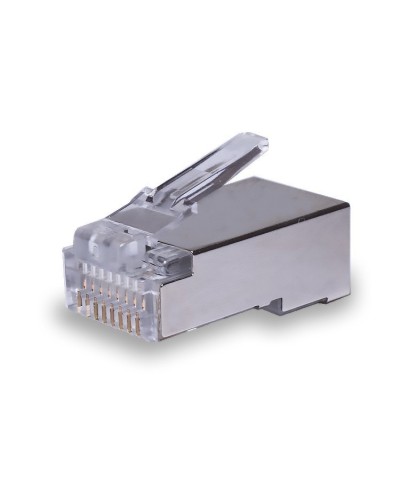 Коннекторы 8P8C FTP Cat.5e (RJ-45) (100шт) (10-0231). Разъем RJ-45. SUPRLAN в Йошкар-Оле