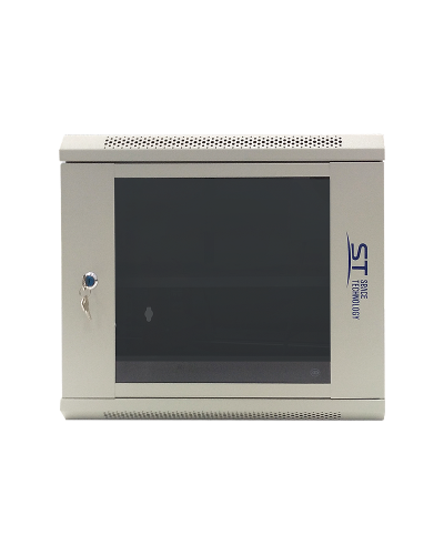 ST-NC9U600 (серый) С ПОЛКОЙ. Шкаф телекоммуникационный 19 настенный 9U. Space Technology в Йошкар-Оле
