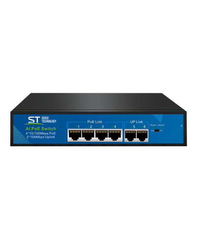 ST-S45POE (версия 4). Сетевой PoE коммутатор . Space Technology в Йошкар-Оле