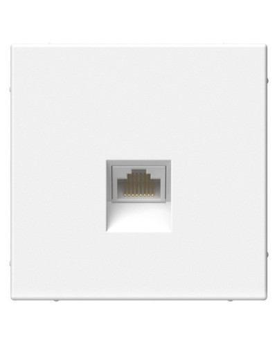 ArtGallery розетка RJ45, кат. 6Е, скрытой установки, механизм, белый (GAL000186). Розетка компьютерная. Systeme Electric в Йошкар-Оле