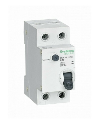 City9 Set 1P+N С 25А 4.5kA 30мА A 230В (C9D55625). Автоматический выключатель дифференциального тока. Systeme Electric в Йошкар-Оле