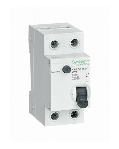 City9 Set 1P+N С 20А 4.5kA 10мА A 230В (C9D51620). Автоматический выключатель дифференциального тока. Systeme Electric в Йошкар-Оле