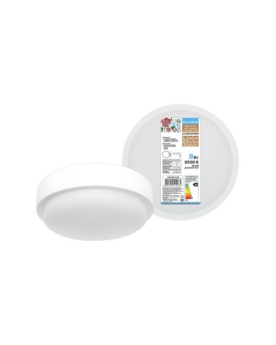 ДПП 3901 8Вт 6500К IP65 белый круг (SQ0366-0148). Светодиодный светильник LED. TDM ЕLECTRIC в Йошкар-Оле