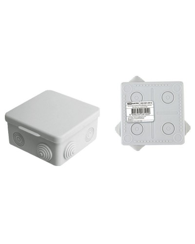 Коробка ОП 80х80х50мм, крышка, IP54, 7вх. (SQ1401-0512). Распаячная коробка. TDM ЕLECTRIC в Йошкар-Оле