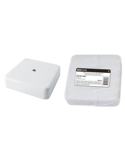 Коробка КР 100х100х29 ОП белая, IP40 (SQ1401-0907). Распаячная коробка. TDM ЕLECTRIC в Йошкар-Оле