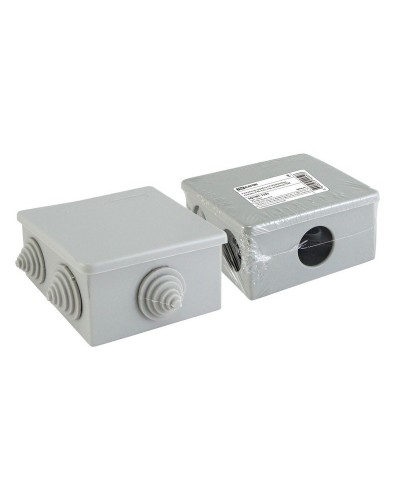 Распаячная коробка ОП 80х80х40мм, крышка, IP44, 6 вх. TDM (SQ1401-1235). Распаячная коробка ОП. TDM ЕLECTRIC в Йошкар-Оле