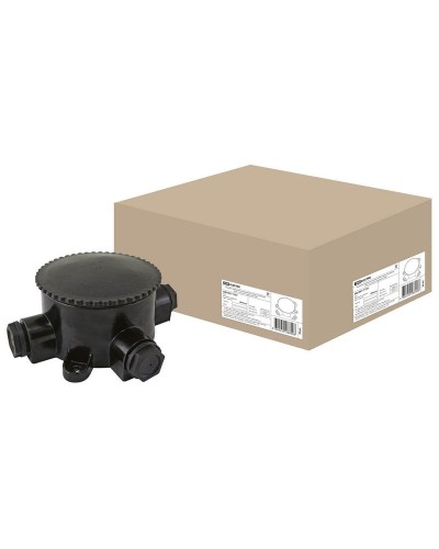 КЭМ 2-660-3 ОП D95мм IP65, 3-х рожковая (карболит) TDM (SQ1401-1101). Коробка электромонтажная. TDM ЕLECTRIC в Йошкар-Оле
