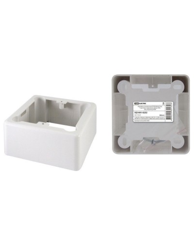 Коробка установочная ОП 85х85х42мм, 1-местная, подъемная, белая, IP20 TDM (SQ1401-0232). Коробка установочная ОП. TDM ЕLECTRIC в Йошкар-Оле