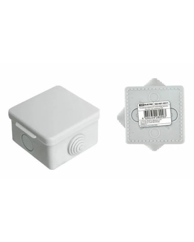 Коробка ОП 65х65х50мм, крышка,  IP54, 4вх. (SQ1401-0111). Распаячная коробка. TDM ЕLECTRIC в Йошкар-Оле