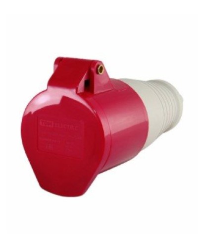 Розетка 224 переносная 3Р+РЕ 32А 380В IP44 (SQ0603-0013). Розетка. TDM ЕLECTRIC в Йошкар-Оле