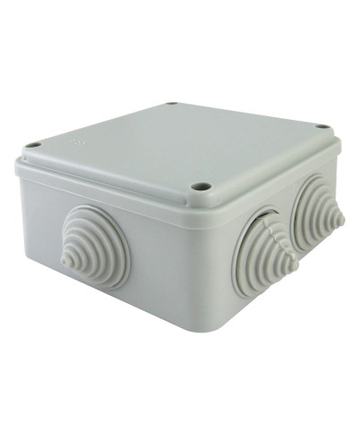 Коробка ОП 100х100х50мм, крышка на винтах, IP55, 6 вх. (SQ1401-1234). Распаячная коробка. TDM ЕLECTRIC в Йошкар-Оле