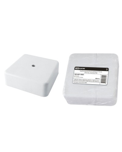 Коробка КР 50х50х20 ОП белая, IP40 (SQ1401-0901). Распаячная коробка. TDM ЕLECTRIC в Йошкар-Оле
