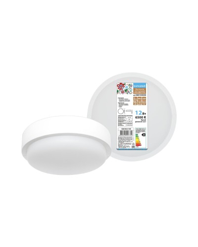 ДПП 3901 12Вт 6500К IP65 белый круг (SQ0366-0140). Светодиодный светильник LED. TDM ЕLECTRIC в Йошкар-Оле