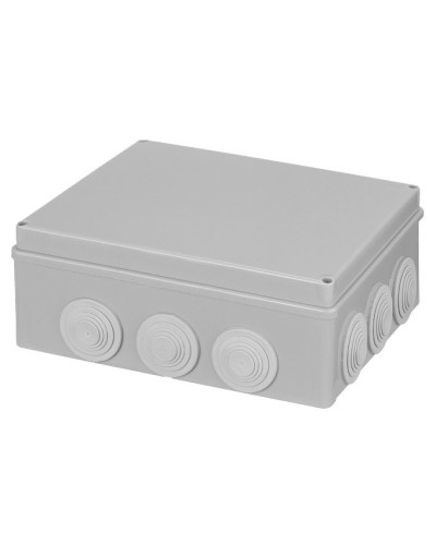 Распаячная коробка ОП 240х190х90мм, крышка, IP55, 12 гермовводов TDM (SQ1401-1143). Распаячная коробка ОП. TDM ЕLECTRIC в Йошкар-Оле