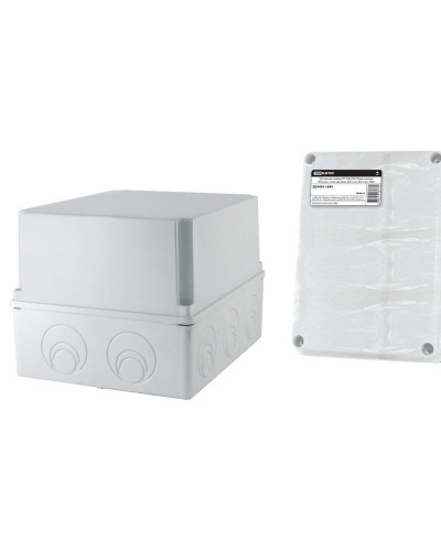 Коробка ОП 240х195х165мм, крышка, IP44, кабельные вводы d28-3шт, d37-2шт (SQ1401-1273). Распаячная коробка. TDM ЕLECTRIC в Йошкар-Оле