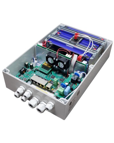 Tfortis PSW-1G4F UPS. Коммутатор с питанием по PoE. TFortis в Йошкар-Оле