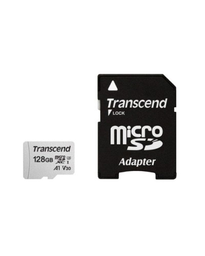 TS128GUSD300S-A. Карта памяти microSDXC, 128 ГБ, Class 10. TRANSCEND в Йошкар-Оле