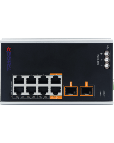 TR-NS15102S-130-8POE. Коммутатор с PoE. Trassir в Йошкар-Оле