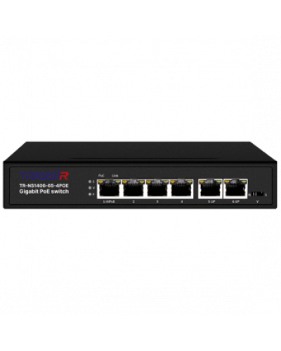 TR-NS1406-65-4POE. Коммутатор с PoE. Trassir в Йошкар-Оле
