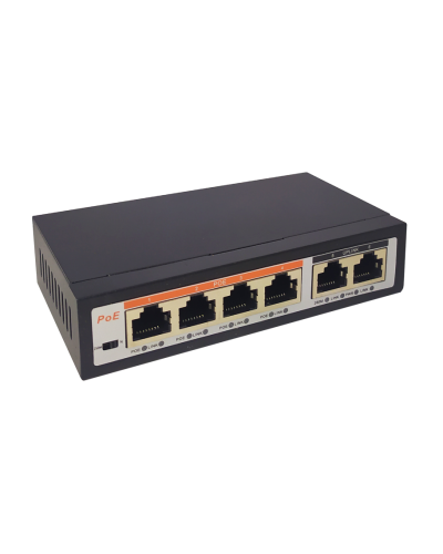 TI-204P, SIP коммутатор. Коммутатор с питанием по PoE. True-IP в Йошкар-Оле