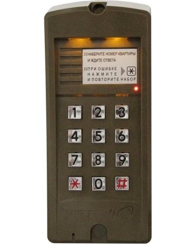 БВД-310F. Вызывная панель аудиодомофона. VIZIT в Йошкар-Оле