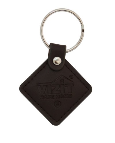 VIZIT-RF2.2 (Brown). Брелок proximity кожаный. VIZIT в Йошкар-Оле
