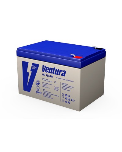 Ventura HR 1251W. Аккумулятор герметичный свинцово-кислотный. Ventura в Йошкар-Оле