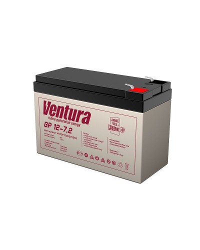 Ventura GP 12-7,2. Аккумулятор герметичный свинцово-кислотный. Ventura в Йошкар-Оле