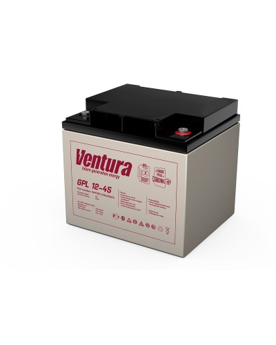 Ventura GPL 12-45. Аккумулятор герметичный свинцово-кислотный. Ventura в Йошкар-Оле